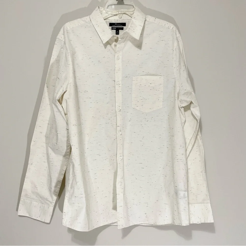 NWT Mark Anthony Light Beige Cotton Luxury Slim Fit Size XL - Picture 1 of 7